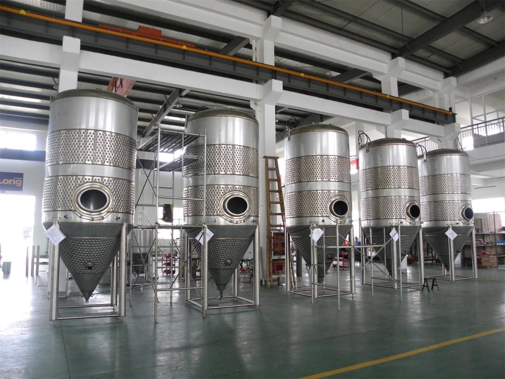 beer fermentation tank industrial application