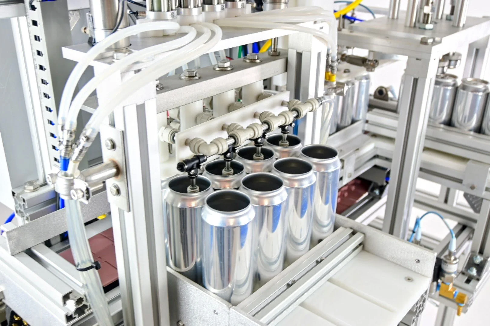 beverage canning machine industrial application