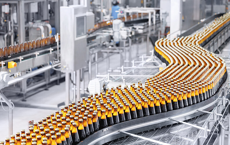 beverage machinery industrial application