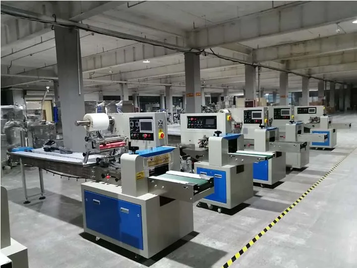 biscuit packing machine industrial application