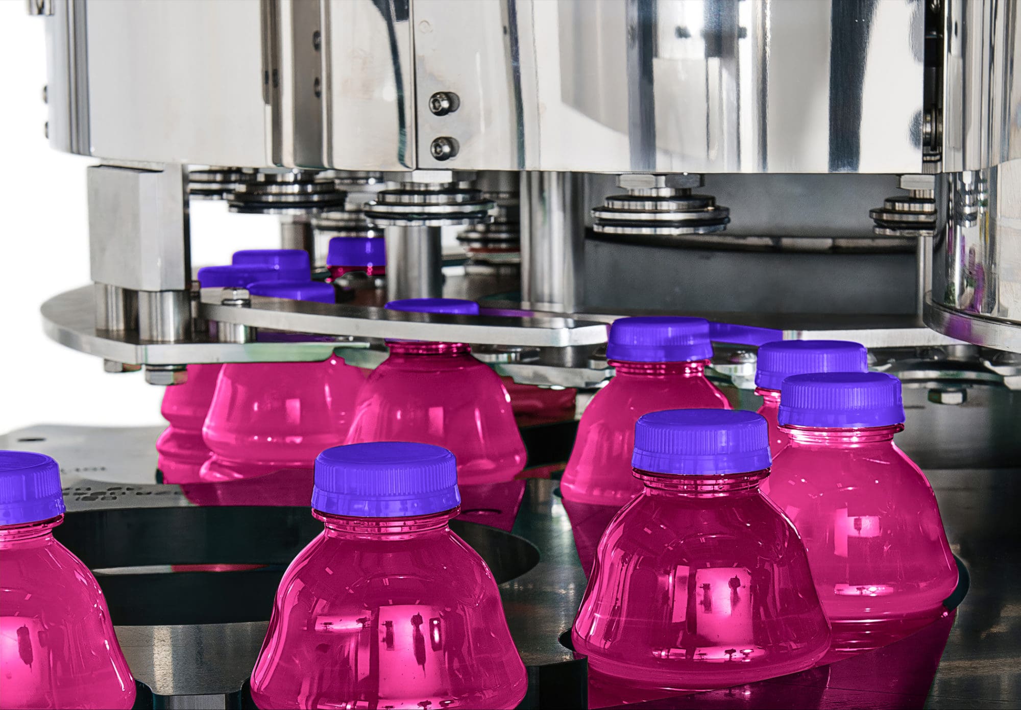 bottle capping equipment industrial application