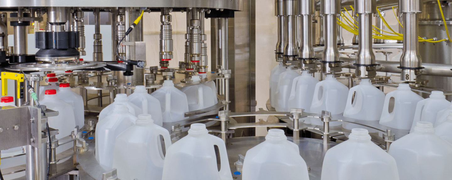 bottle filling machine industrial application