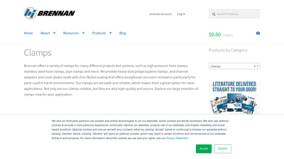 The Best Clamps for Your Hydraulic Projects at Brennan Industries