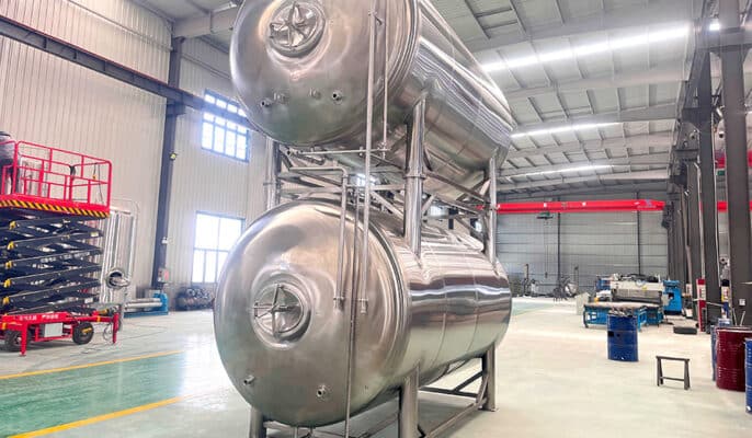 bright beer tank equipment