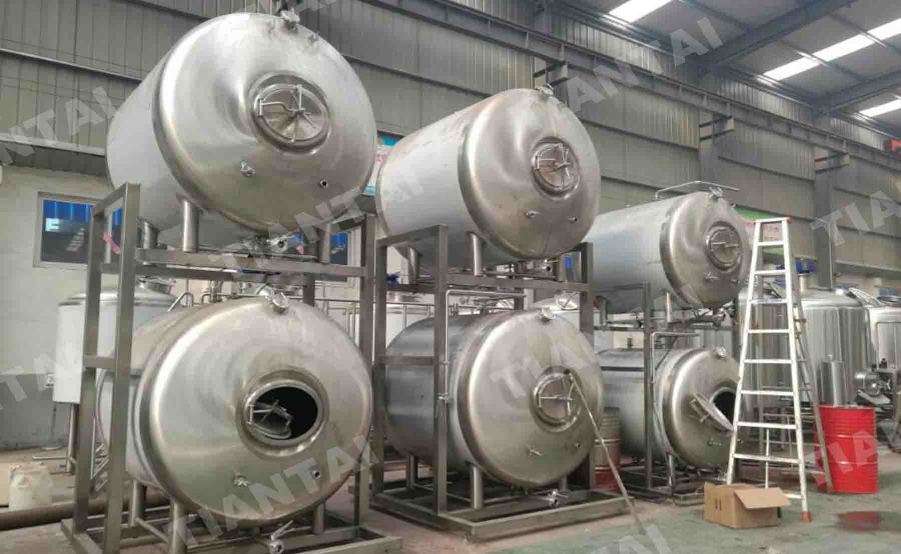 bright beer tank industrial application
