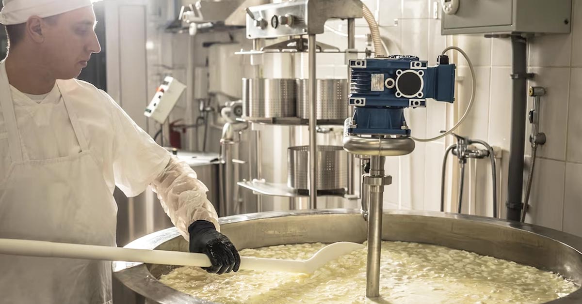 butter churner industrial application