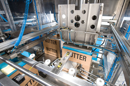 butter packaging industrial application