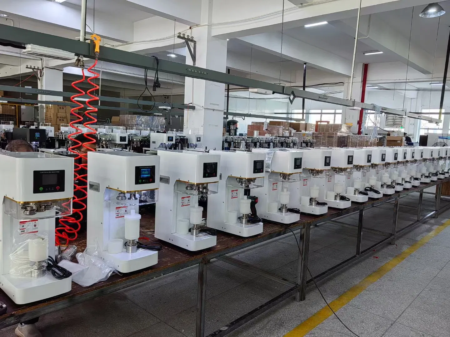 can sealing machine industrial application