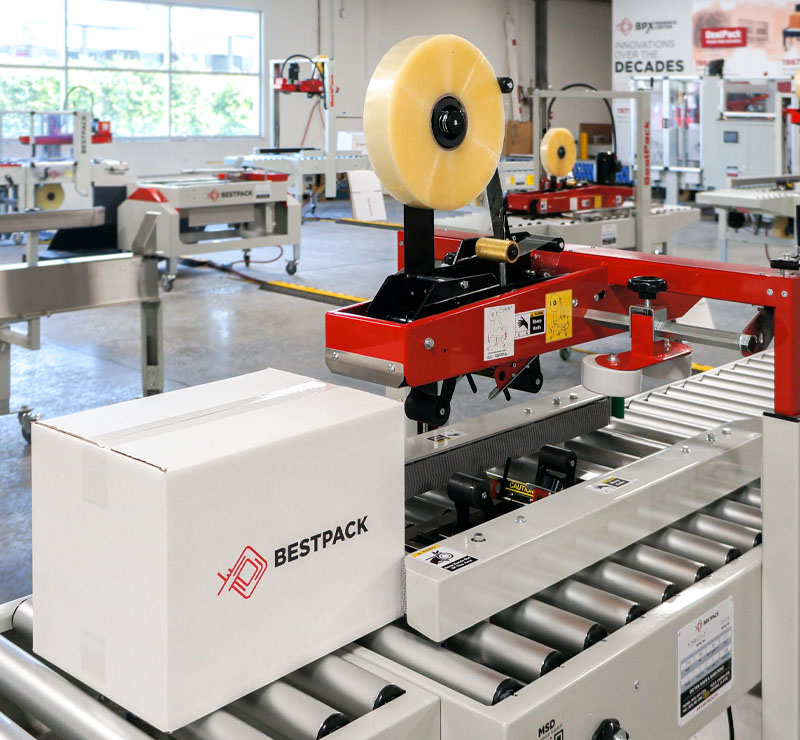 carton sealing machine industrial application