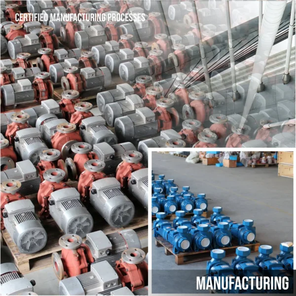 centrifugal monoblock pump industrial application