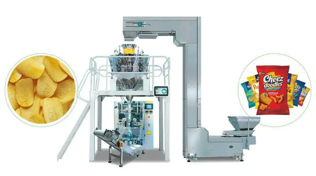 chips packing machine equipment