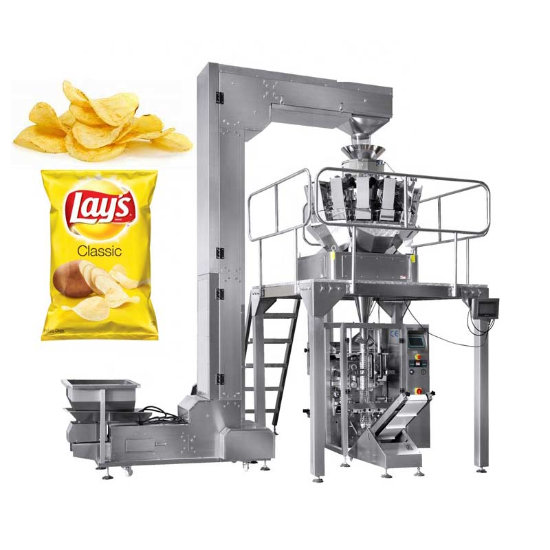 chips packing machine industrial application