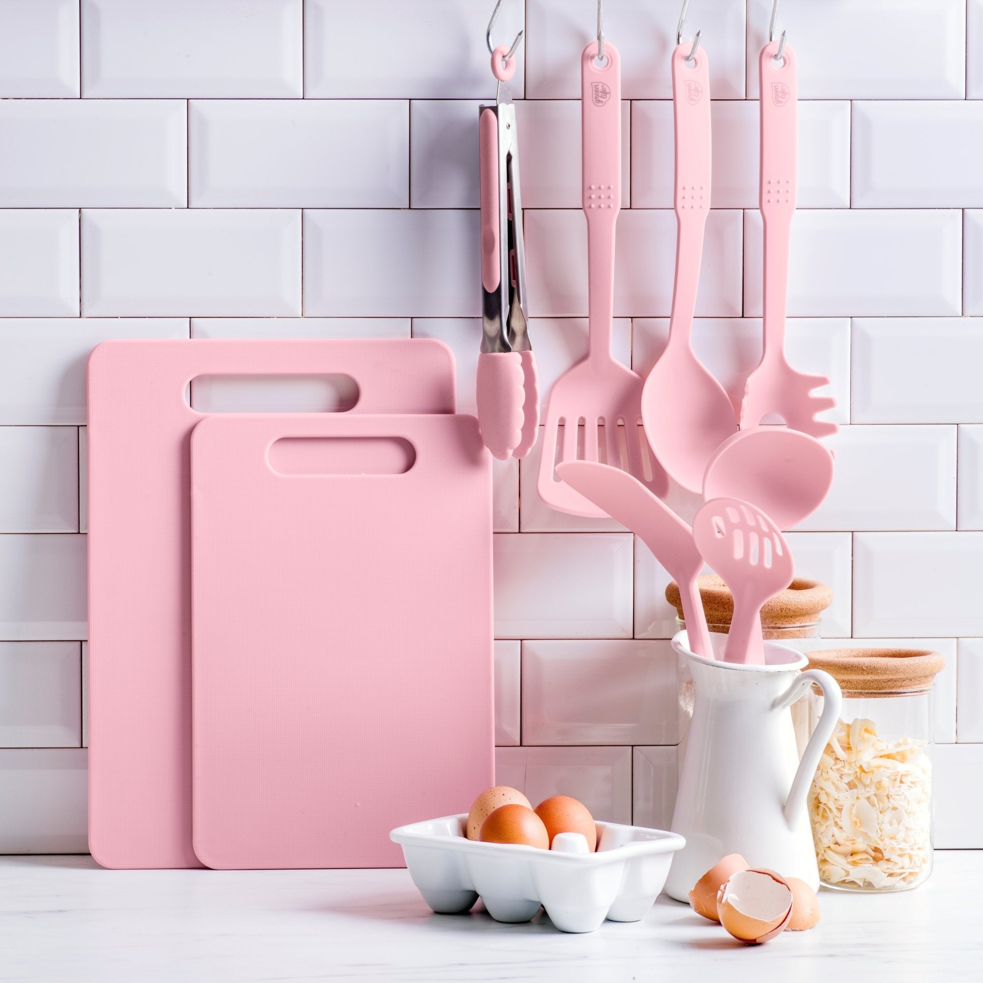 Illustrative example of chopping board pink from Google Search
