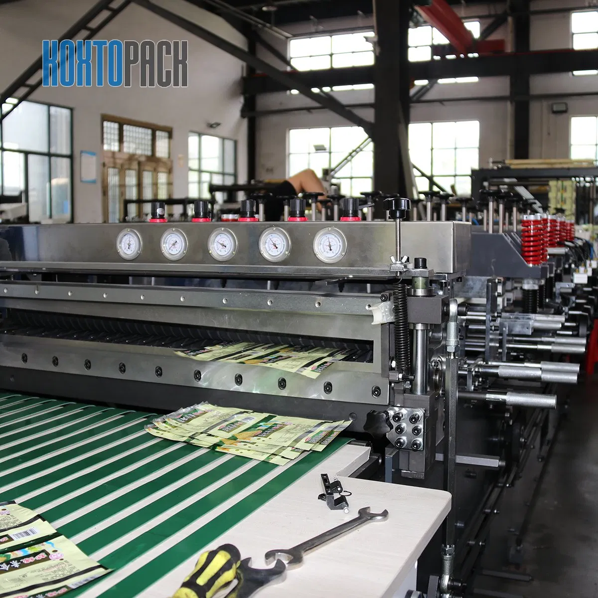 coffee pouches machine industrial application