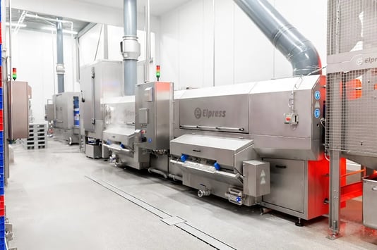 crate washing machine industrial application