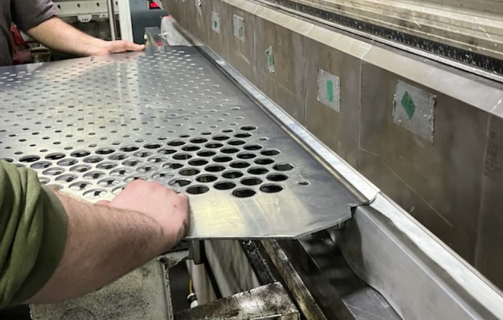 custom metal panels industrial application