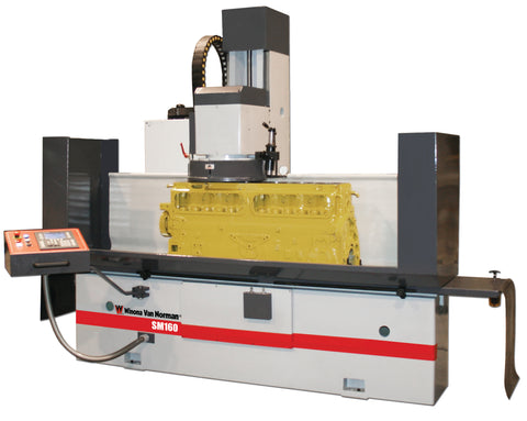 Illustrative example of cylinder head resurfacing machine from Google Search