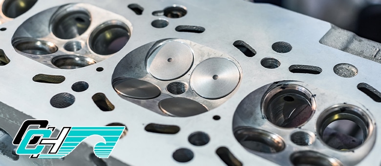 Illustrative example of cylinder head resurfacing machine from Google Search