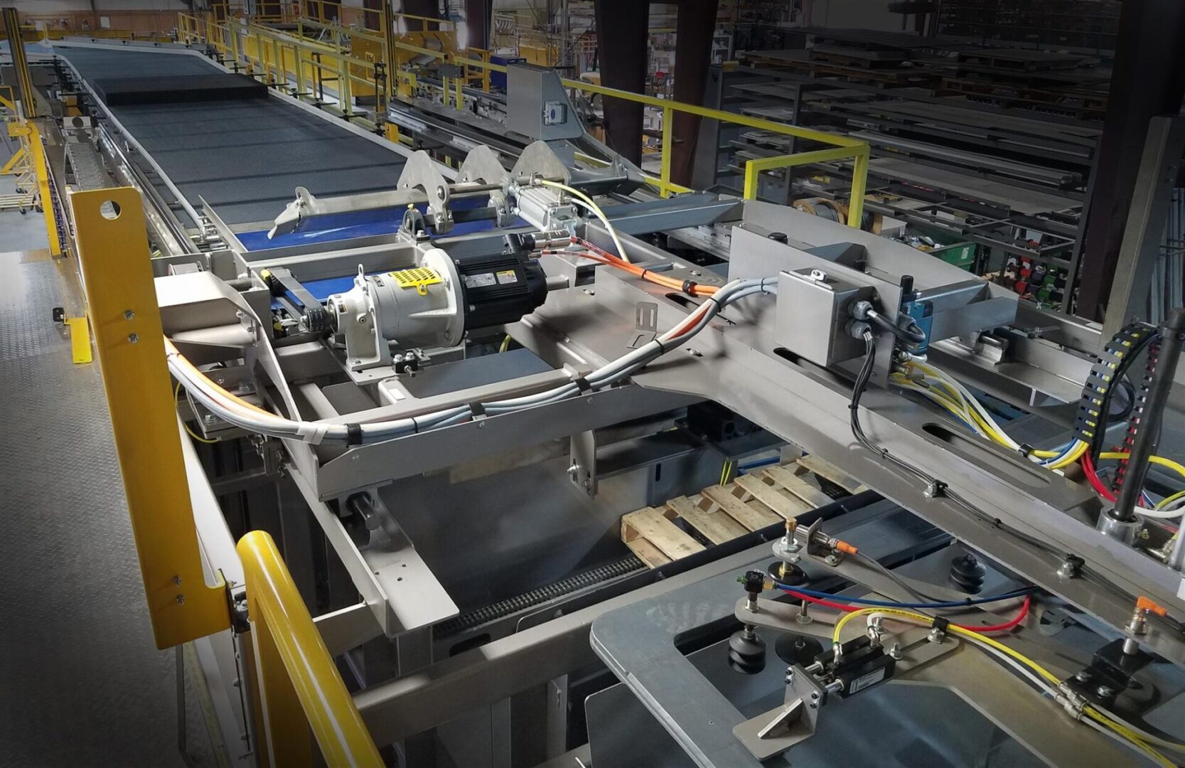 depalletizer industrial application