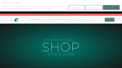 Buy Bifold Doors | Folding Patio Door - Eris Home Products