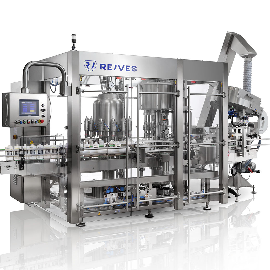 filling and capping machine industrial application