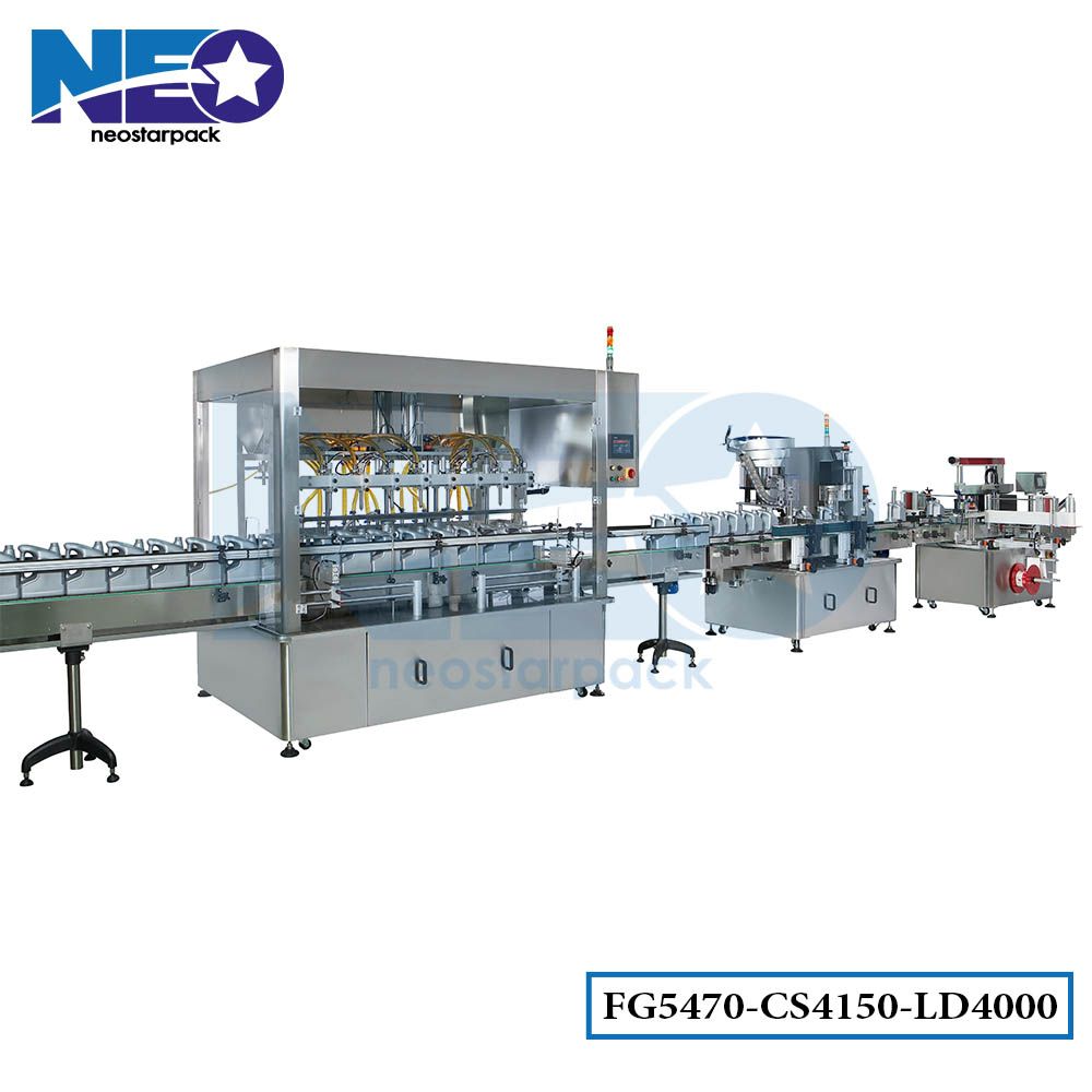 filling and capping machine industrial application