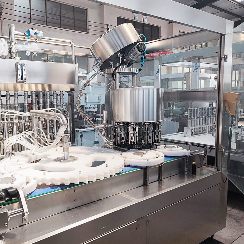 filling and capping machine industrial application