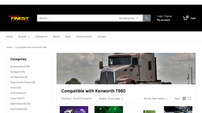 Compatible with Kenworth T660