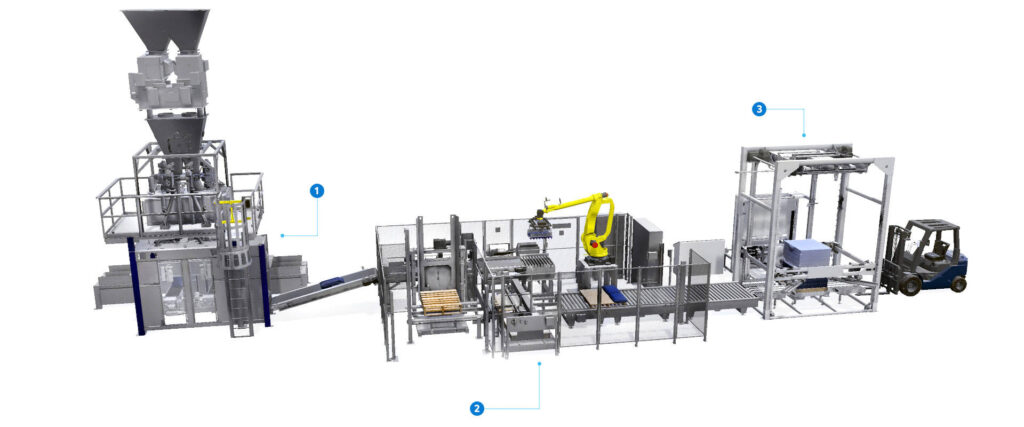 flour packing machine equipment