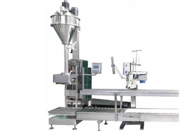 flour packing machine industrial application