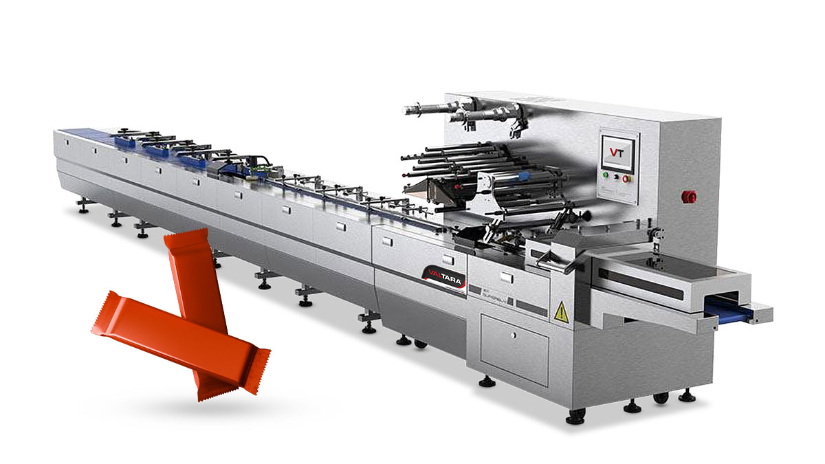 flow wrap machine industrial application