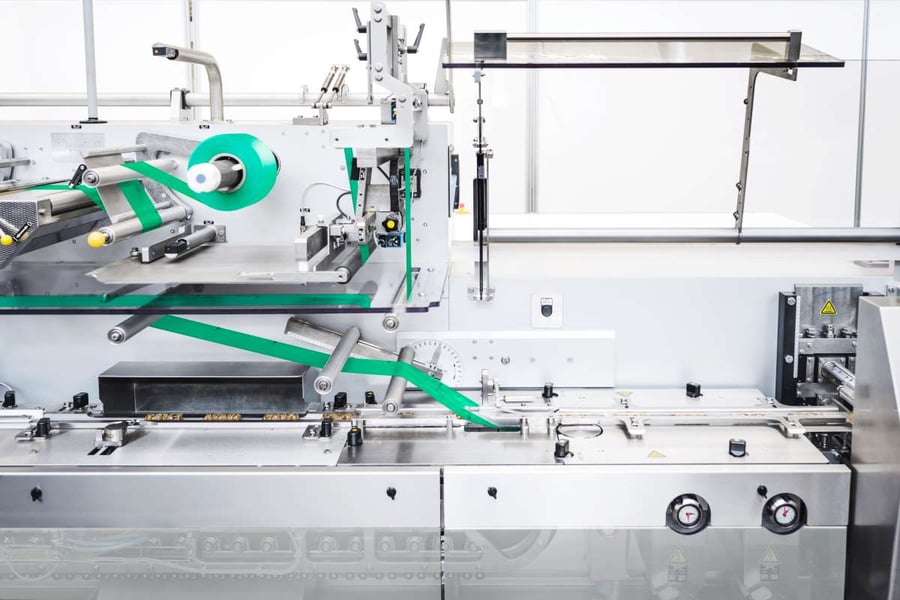 flow wrap machine industrial application