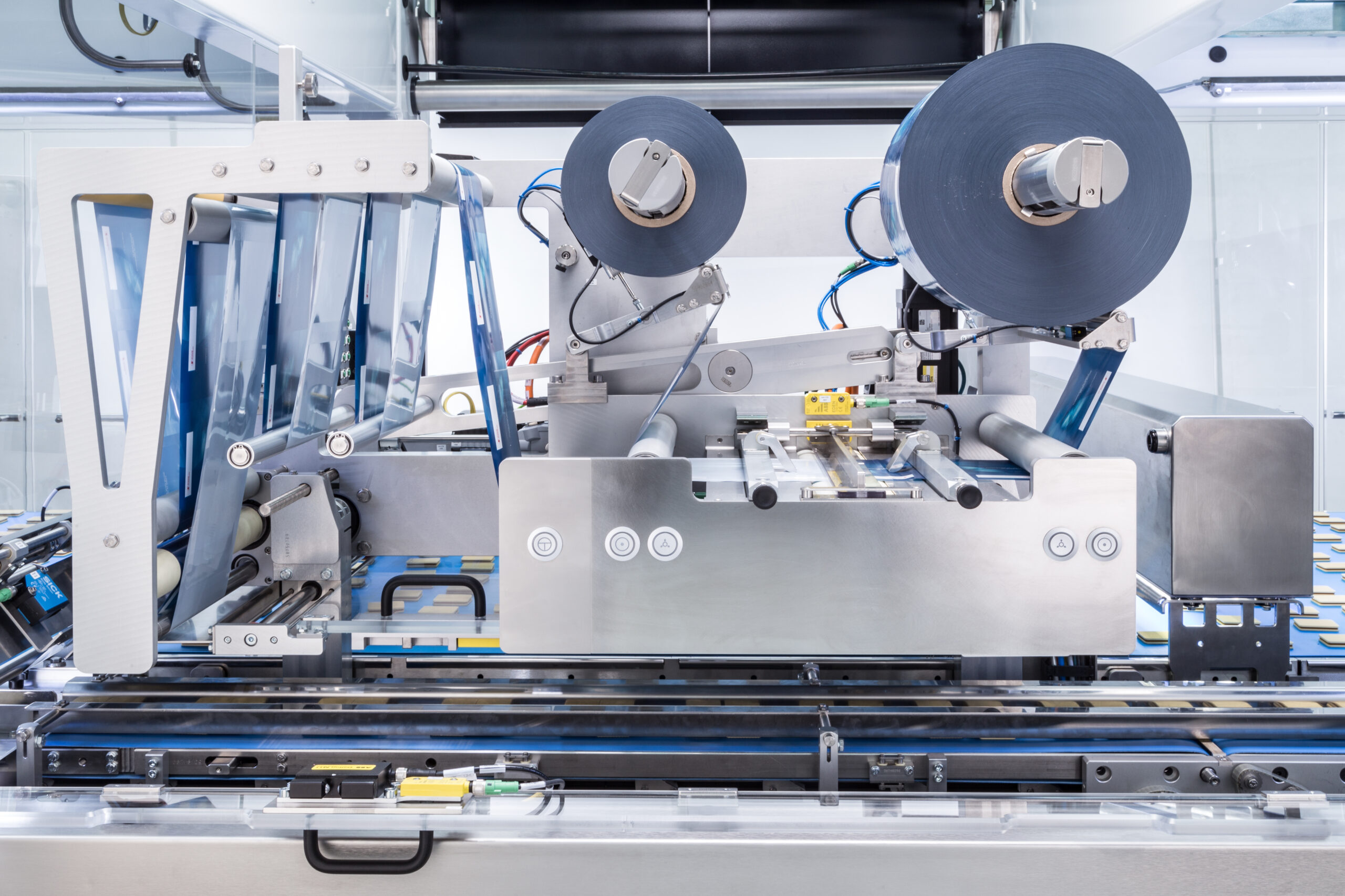 flow wrap machine industrial application