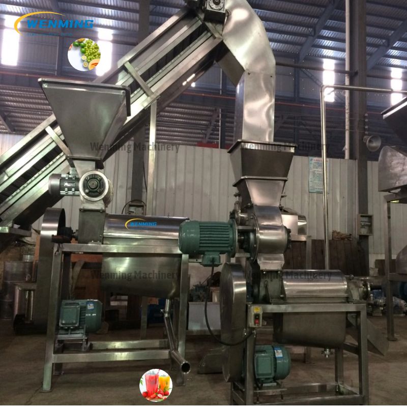 fruit grinding machine equipment