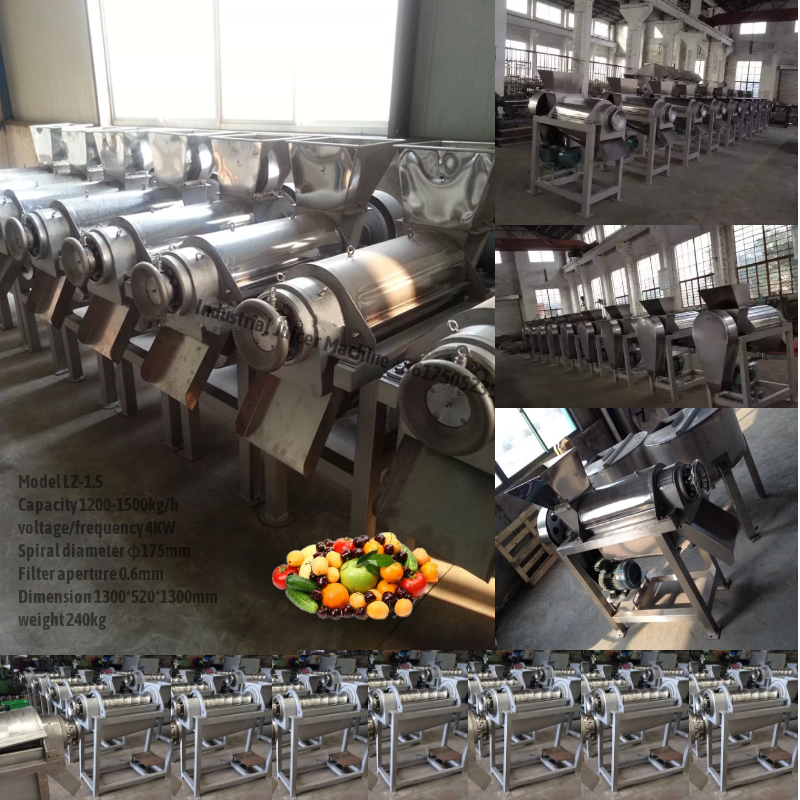 fruit juice making machine industrial application