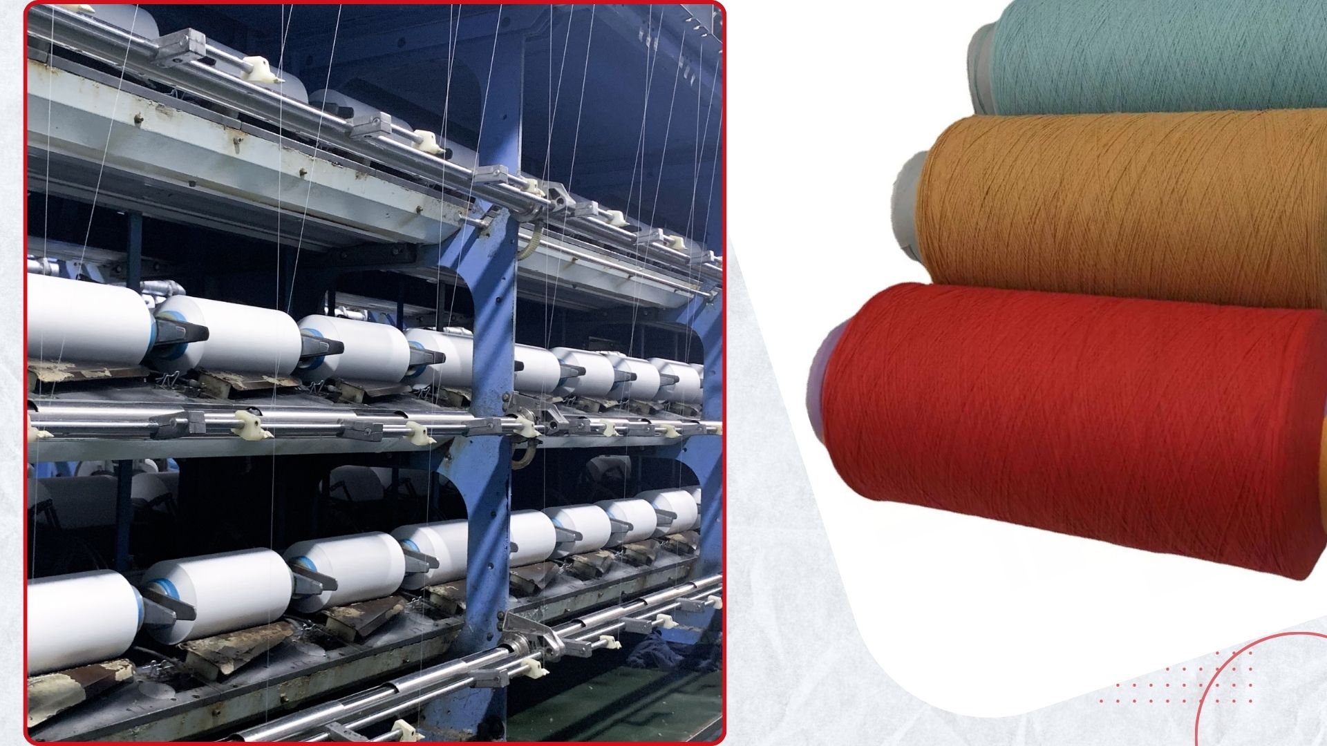 Illustrative example of fully drawn yarn from Google Search