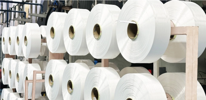 Illustrative example of fully drawn yarn from Google Search