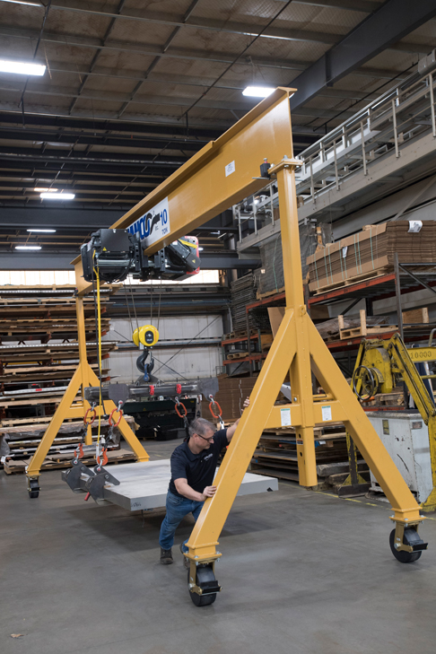 Illustrative example of gantry crane from Google Search