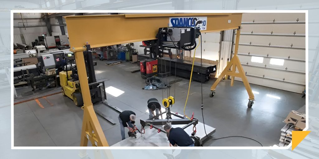 Illustrative example of gantry crane from Google Search