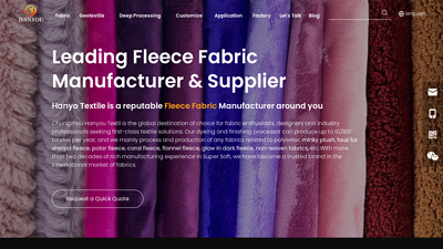 Fleece Fabric Manufacturers & Suppliers - Hanyo Textile