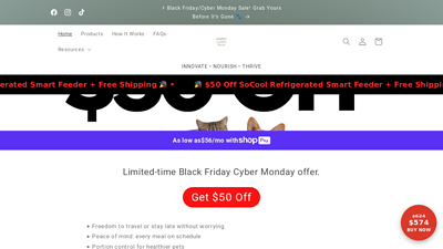 Happy Llama Tech: SoCool | The Best Refrigerated Smart Pet Feeder