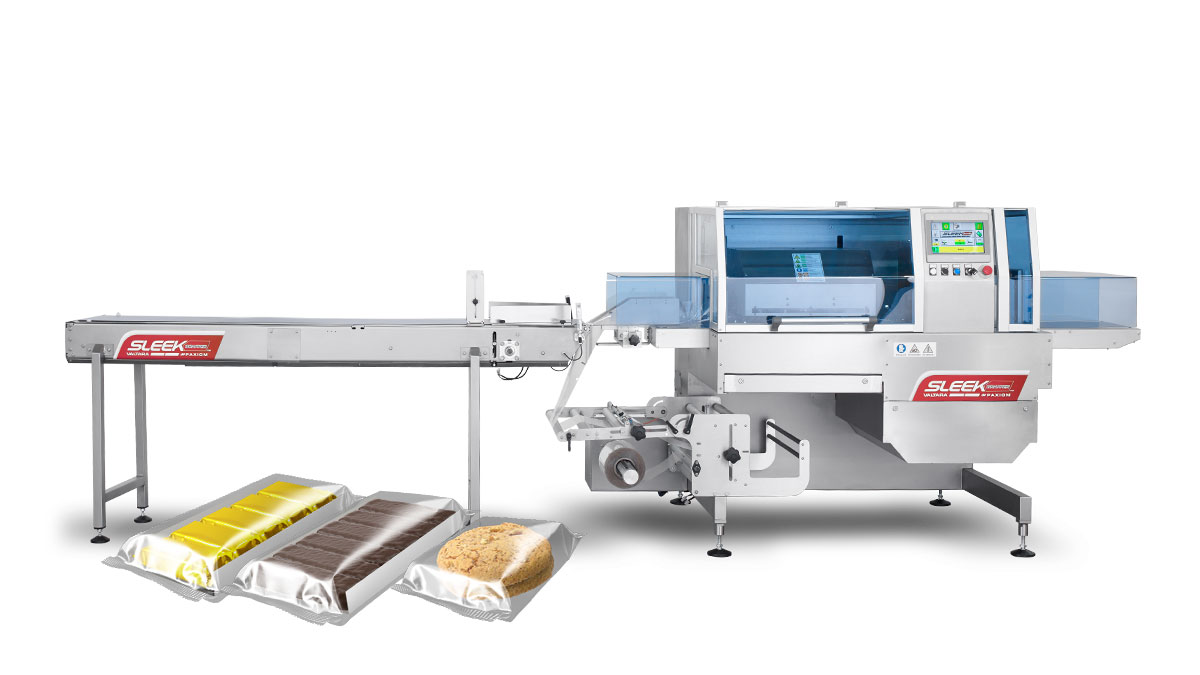 horizontal flow wrap machine industrial application