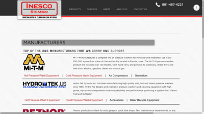 Manufacturers - Inesco-Steamco