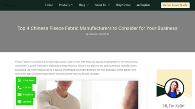 Top 4 Chinese Fleece Fabric Manufacturers to Consider for Your ...