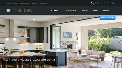 Lanai Doors Bi-folding Glass Walls and Folding Doors Systems ...