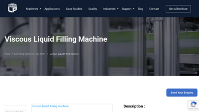 Viscous Liquid Filling Machine - Levapack