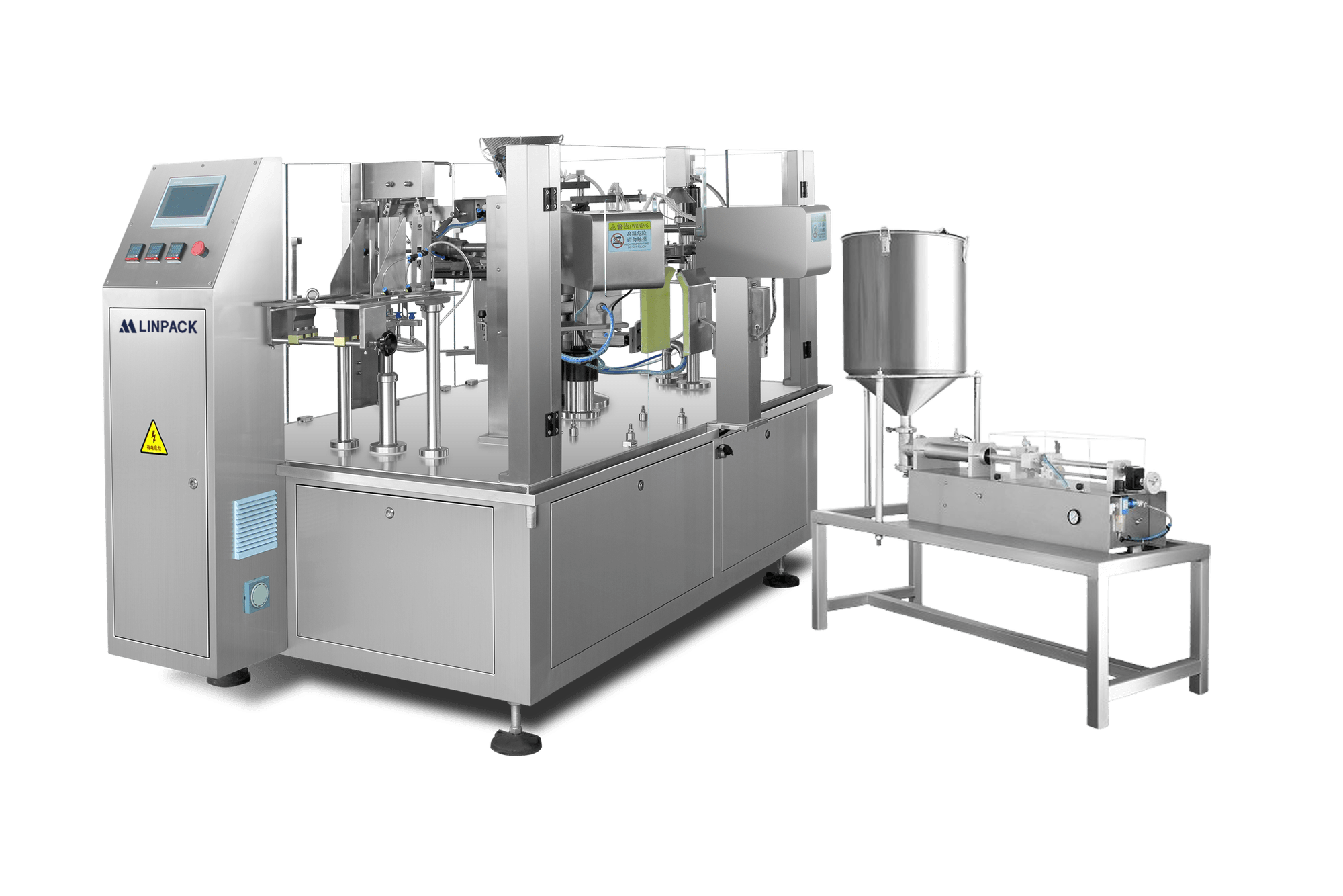 liquid packing machine industrial application