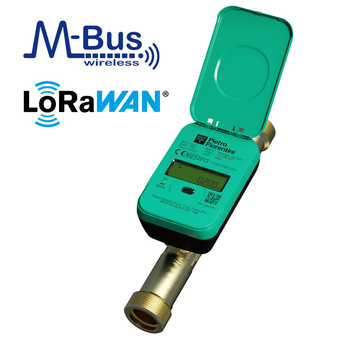 Illustrative example of lorawan water meter from Google Search