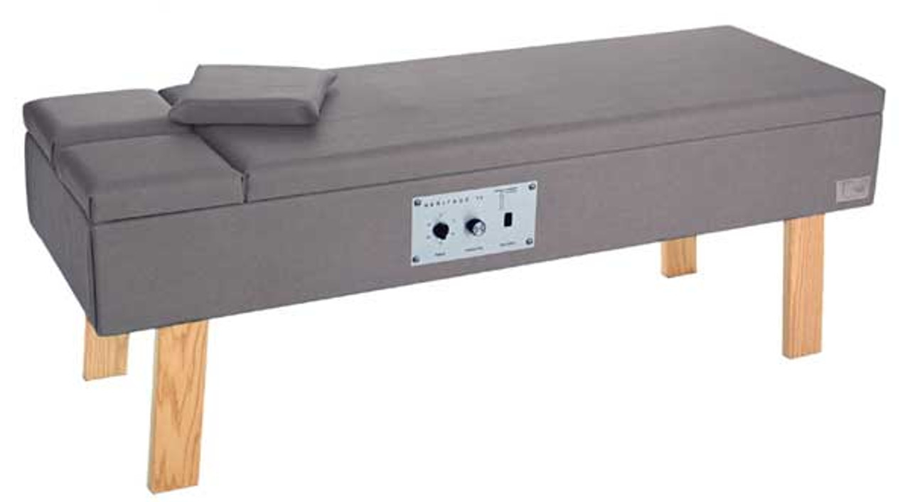 Illustrative example of massage bed with rollers from Google Search