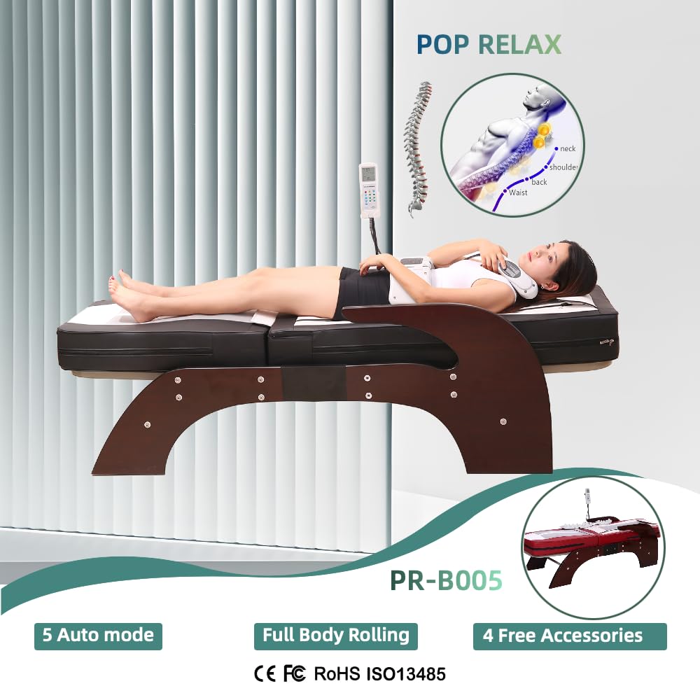 massage bed with rollers featured